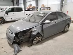 Salvage cars for sale at Greenwood, NE auction: 2017 Hyundai Accent SE