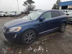 Salvage cars for sale at Woodhaven, MI auction: 2015 Volvo XC60 T6 Platinum