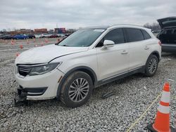 Lincoln salvage cars for sale: 2016 Lincoln MKX Select