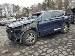 Hyundai Santa fe salvage cars for sale: 2020 Hyundai Santa FE SE