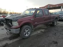 Salvage cars for sale at Fort Wayne, IN auction: 2006 Ford F250 Super Duty