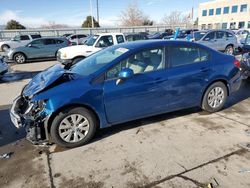 Honda Civic Vehiculos salvage en venta: 2012 Honda Civic LX