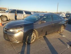 Salvage cars for sale at Grand Prairie, TX auction: 2015 Toyota Camry LE