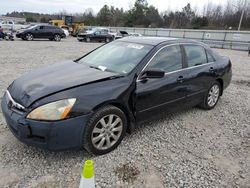 Salvage cars for sale at Memphis, TN auction: 2007 Honda Accord EX