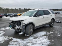 Salvage SUVs for sale at auction: 2018 Ford Explorer Sport