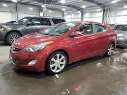 Salvage cars for sale at Ham Lake, MN auction: 2013 Hyundai Elantra GLS