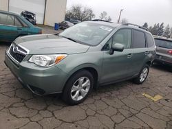 Vehiculos salvage en venta de Copart Woodburn, OR: 2015 Subaru Forester 2.5I Premium