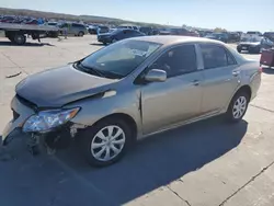 Salvage cars for sale at Grand Prairie, TX auction: 2010 Toyota Corolla Base