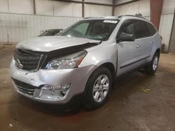 Salvage cars for sale at Lansing, MI auction: 2014 Chevrolet Traverse LS