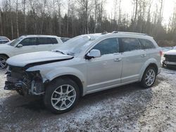 Salvage cars for sale at Cookstown, ON auction: 2011 Dodge Journey R/T