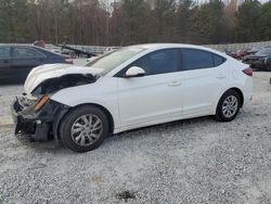 Salvage cars for sale at Gainesville, GA auction: 2019 Hyundai Elantra SE