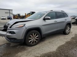 Salvage cars for sale from Copart Lumberton, NC: 2014 Jeep Cherokee Limited