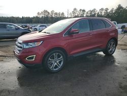 Ford salvage cars for sale: 2015 Ford Edge Titanium