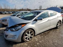 Salvage cars for sale from Copart Bridgeton, MO: 2013 Hyundai Elantra GLS