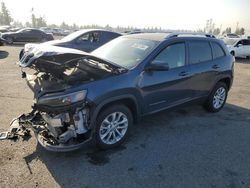 Jeep salvage cars for sale: 2021 Jeep Cherokee Latitude