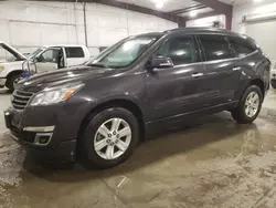 Salvage cars for sale at Avon, MN auction: 2014 Chevrolet Traverse LT