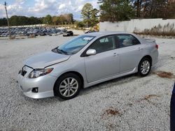 Salvage cars for sale from Copart Fairburn, GA: 2010 Toyota Corolla Base