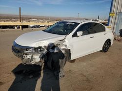 Salvage cars for sale at Albuquerque, NM auction: 2016 Honda Accord LX