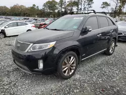 Salvage cars for sale from Copart Byron, GA: 2015 KIA Sorento SX