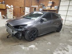 Salvage cars for sale at Ebensburg, PA auction: 2017 Ford Focus ST