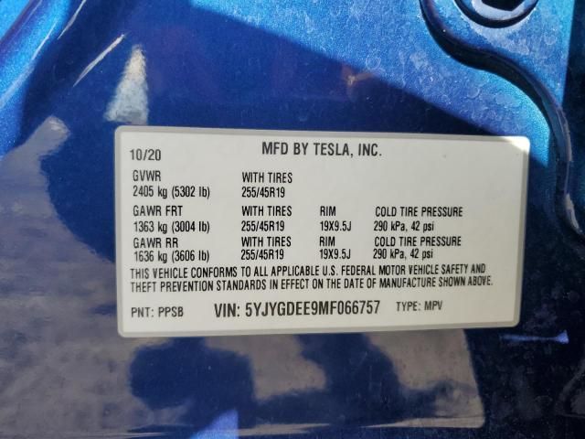 2021 Tesla Model Y