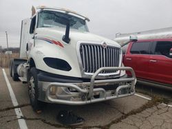 Salvage trucks for sale at Woodhaven, MI auction: 2018 International LT625