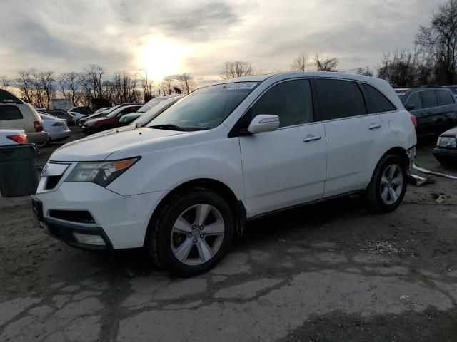 2012 Acura MDX Technology