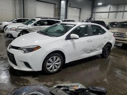 Toyota Corolla l salvage cars for sale: 2016 Toyota Corolla L