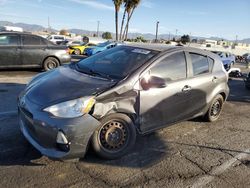 Salvage cars for sale at Van Nuys, CA auction: 2014 Toyota Prius C