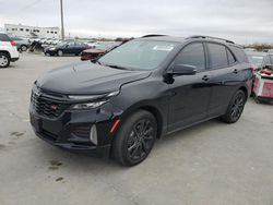 Salvage cars for sale at Grand Prairie, TX auction: 2024 Chevrolet Equinox RS