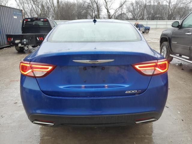 2016 Chrysler 200 S