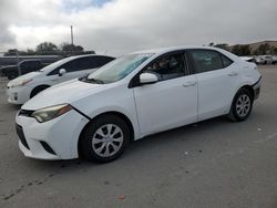 Toyota salvage cars for sale: 2014 Toyota Corolla L