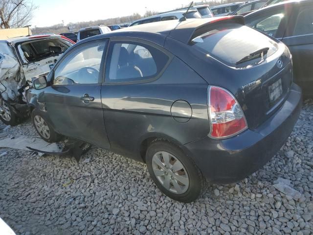 2010 Hyundai Accent Blue