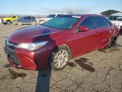 Salvage cars for sale at Fresno, CA auction: 2017 Toyota Camry LE