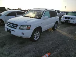 Salvage cars for sale from Copart Antelope, CA: 2006 Toyota Highlander Hybrid