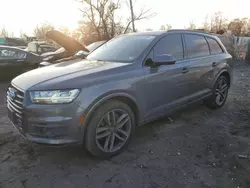 Audi Vehiculos salvage en venta: 2018 Audi Q7 Prestige