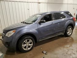 Salvage cars for sale at Franklin, WI auction: 2013 Chevrolet Equinox LS