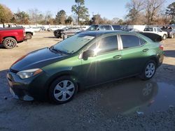 2015 Toyota Corolla L en venta en Hampton, VA