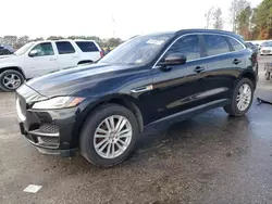 Vehiculos salvage en venta de Copart Dunn, NC: 2018 Jaguar F-PACE Prestige