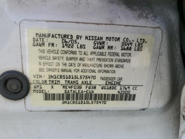 2005 Nissan Sentra 1.8