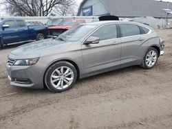 Vehiculos salvage en venta de Copart Davison, MI: 2017 Chevrolet Impala LT