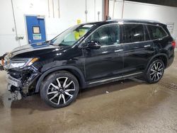 Honda salvage cars for sale: 2020 Honda Pilot Elite