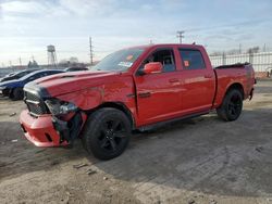 Salvage cars for sale at Chicago Heights, IL auction: 2018 Dodge RAM 1500 Sport