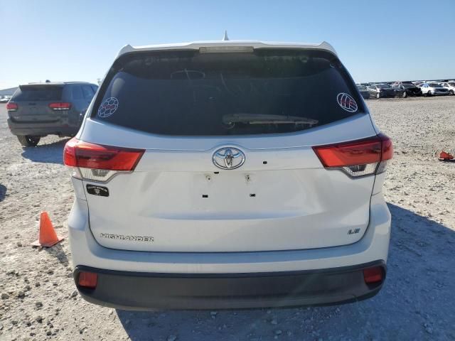 2018 Toyota Highlander LE