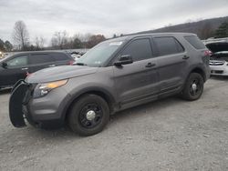 Salvage cars for sale at Grantville, PA auction: 2014 Ford Explorer Police Interceptor