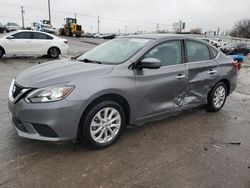 Salvage cars for sale at Oklahoma City, OK auction: 2018 Nissan Sentra S