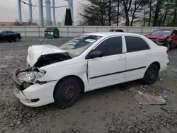 Toyota Corolla ce salvage cars for sale: 2005 Toyota Corolla CE