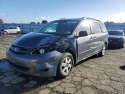 Salvage cars for sale at Martinez, CA auction: 2008 Toyota Sienna CE