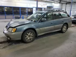 Subaru salvage cars for sale: 2001 Subaru Legacy Outback H6 3.0 LL Bean