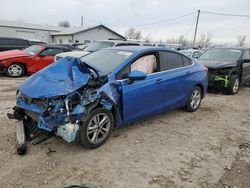 Chevrolet Cruze lt salvage cars for sale: 2017 Chevrolet Cruze LT